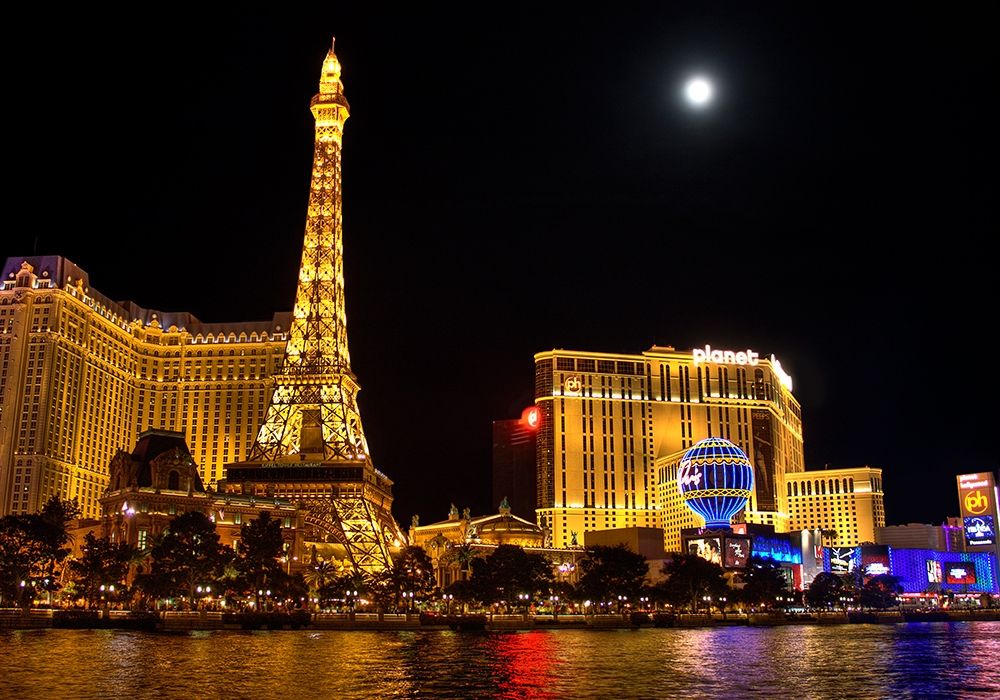 Paris-Vegas art print by Aurelien Terrible for $57.95 CAD