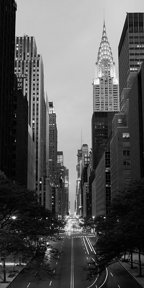 Chrysler Building at Night art print by Dave Butcher for $57.95 CAD