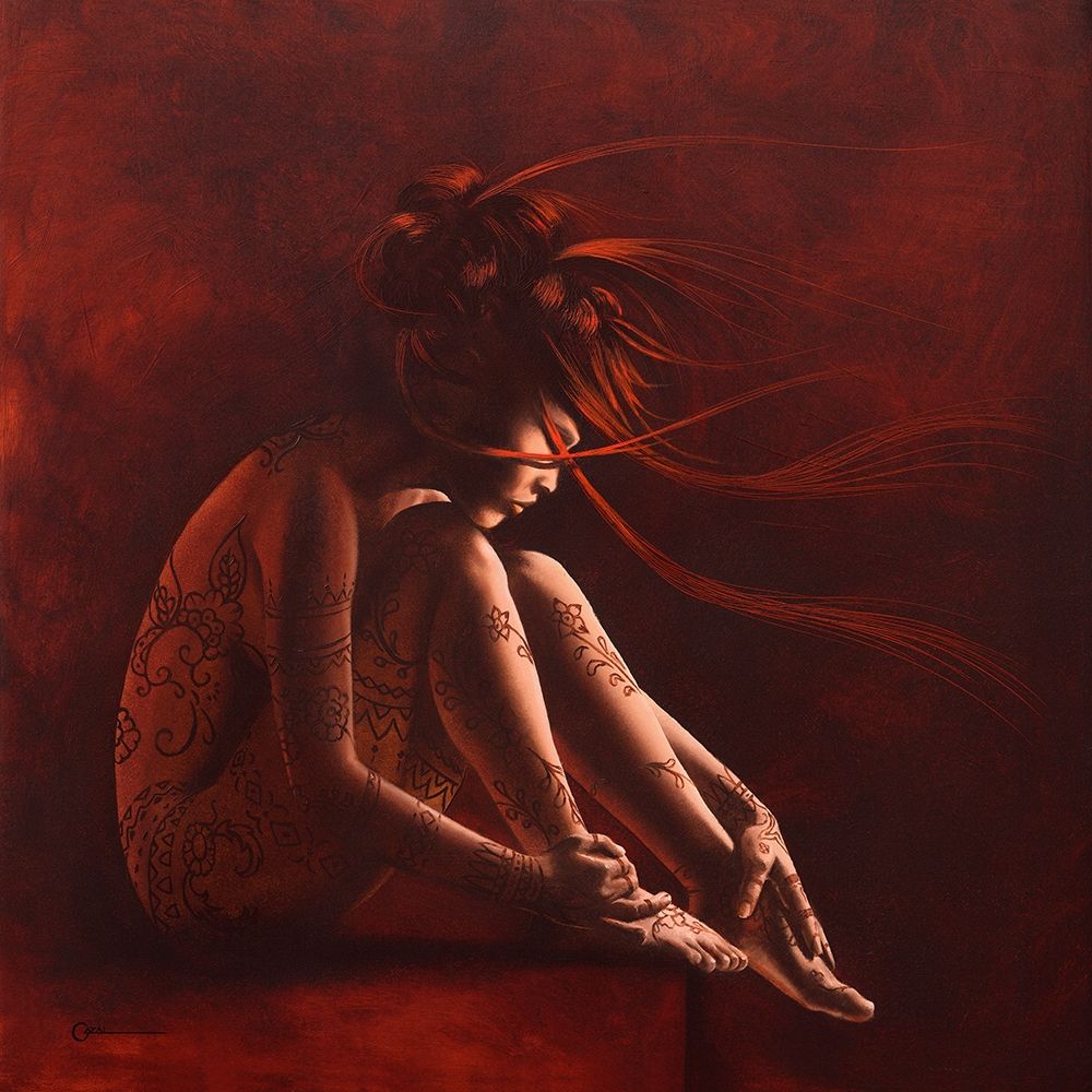 Henna I art print by Cedric Cazal for $57.95 CAD
