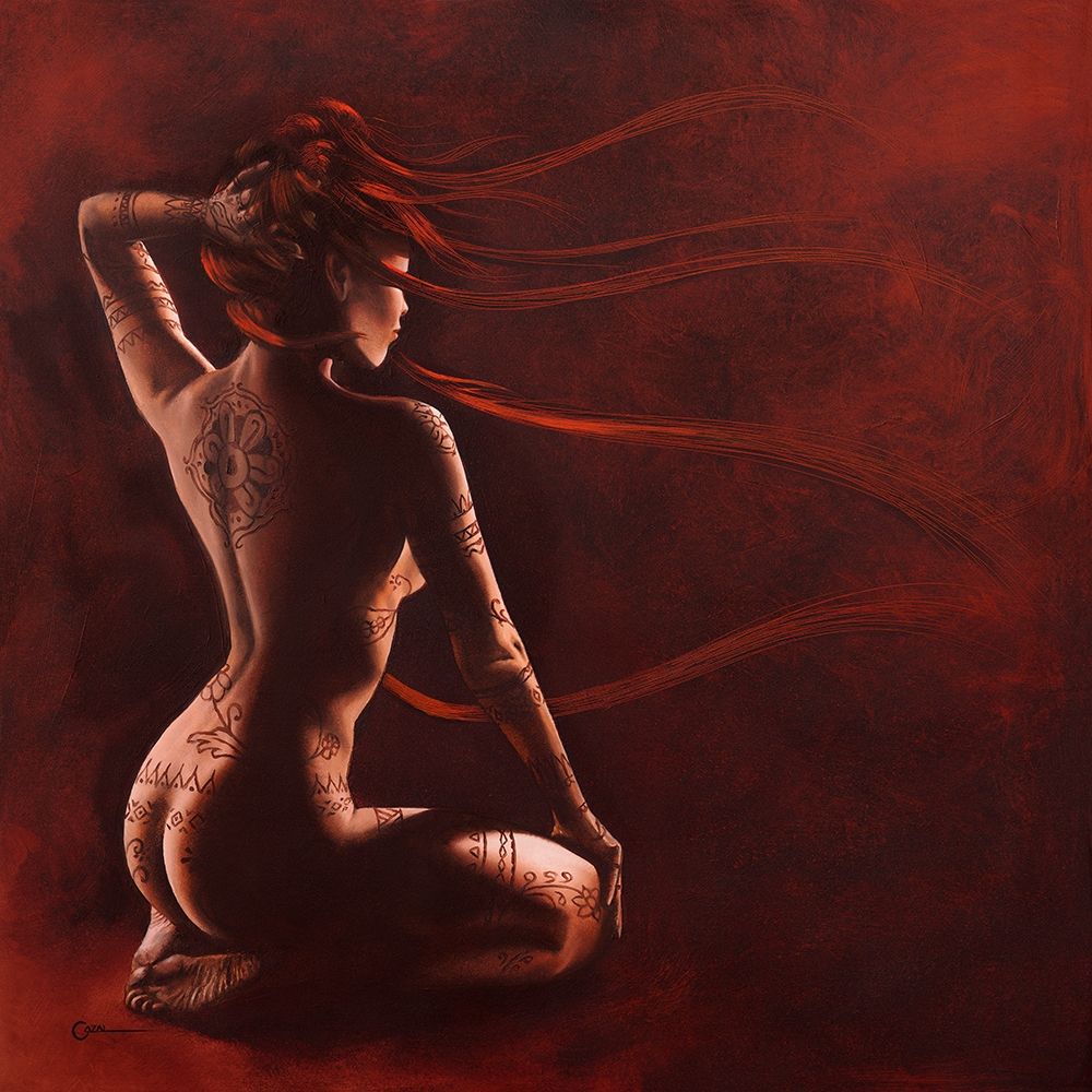 Henna II art print by Cedric Cazal for $57.95 CAD