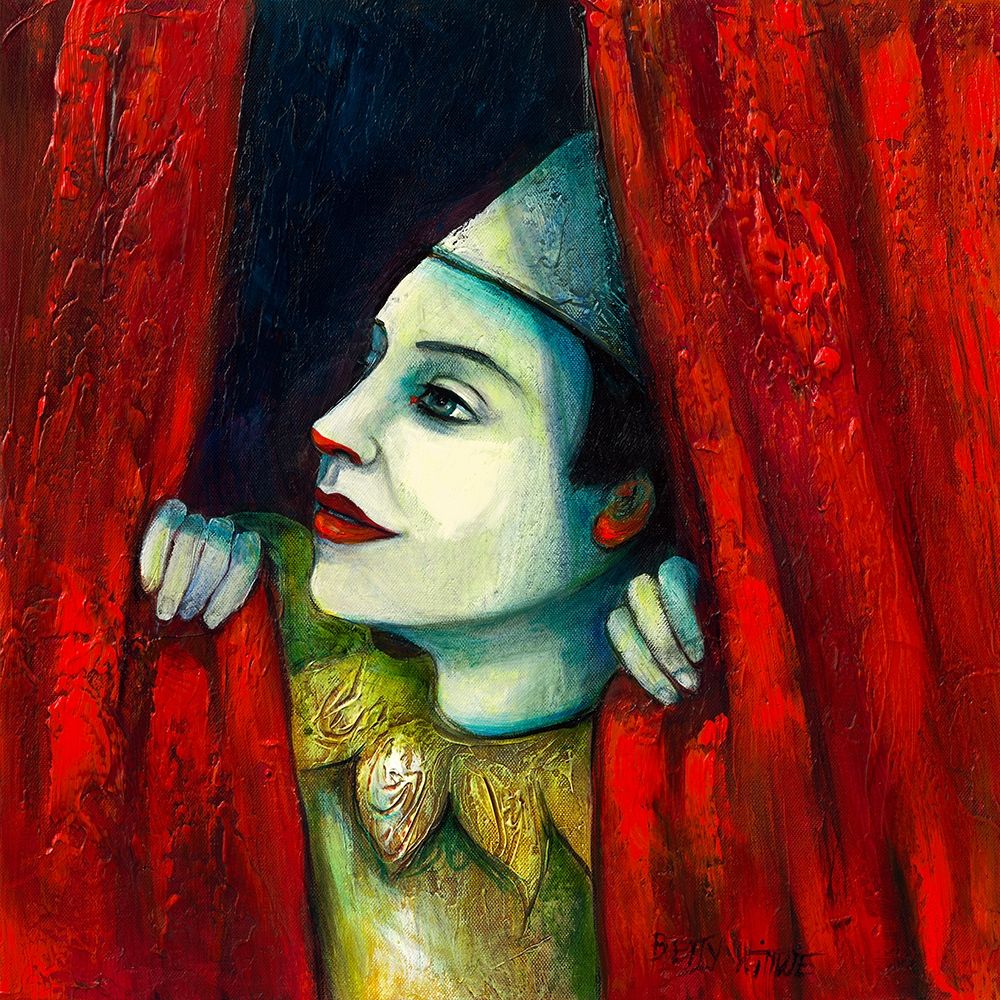 Derriere le rideau II art print by Betty Wittwe for $57.95 CAD