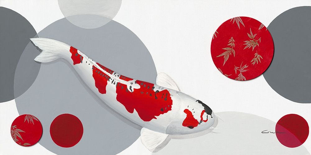 Red Bamboo Doitsu Kujaku art print by Nicole Gruhn for $57.95 CAD