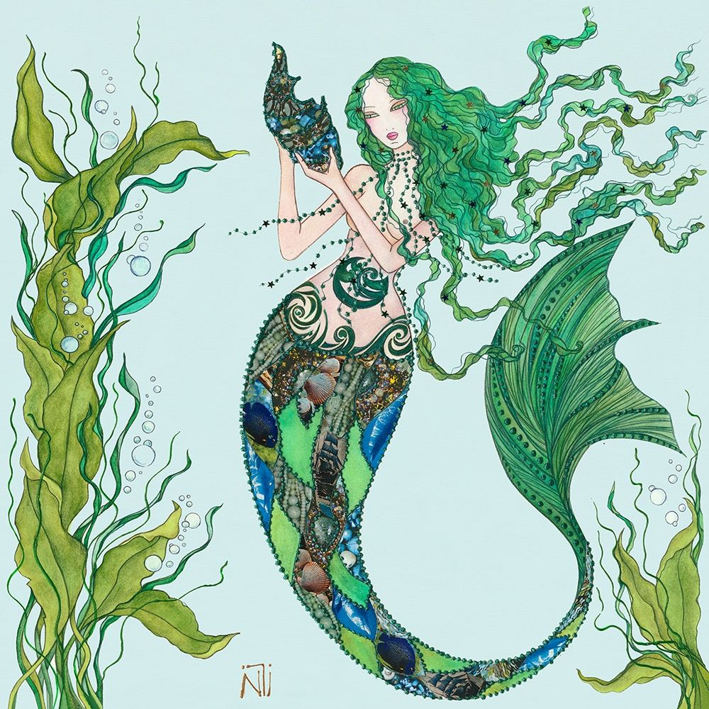 Fee du Poisson art print by Johara for $57.95 CAD