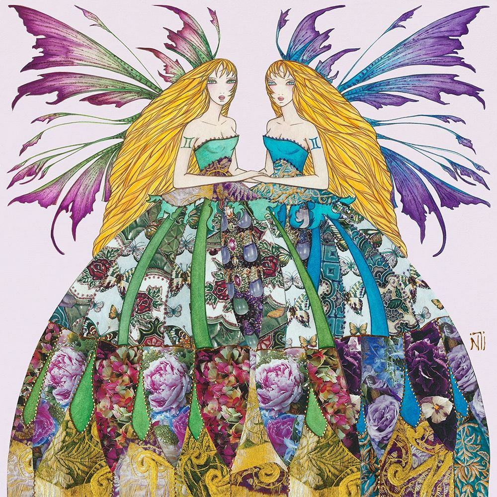 Fee du Gemeau art print by Johara for $57.95 CAD
