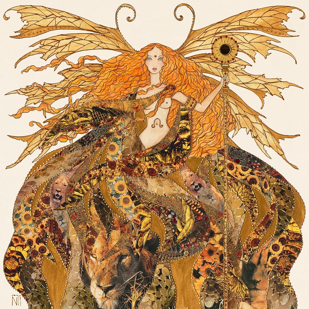 Fee du Lion art print by Johara for $57.95 CAD