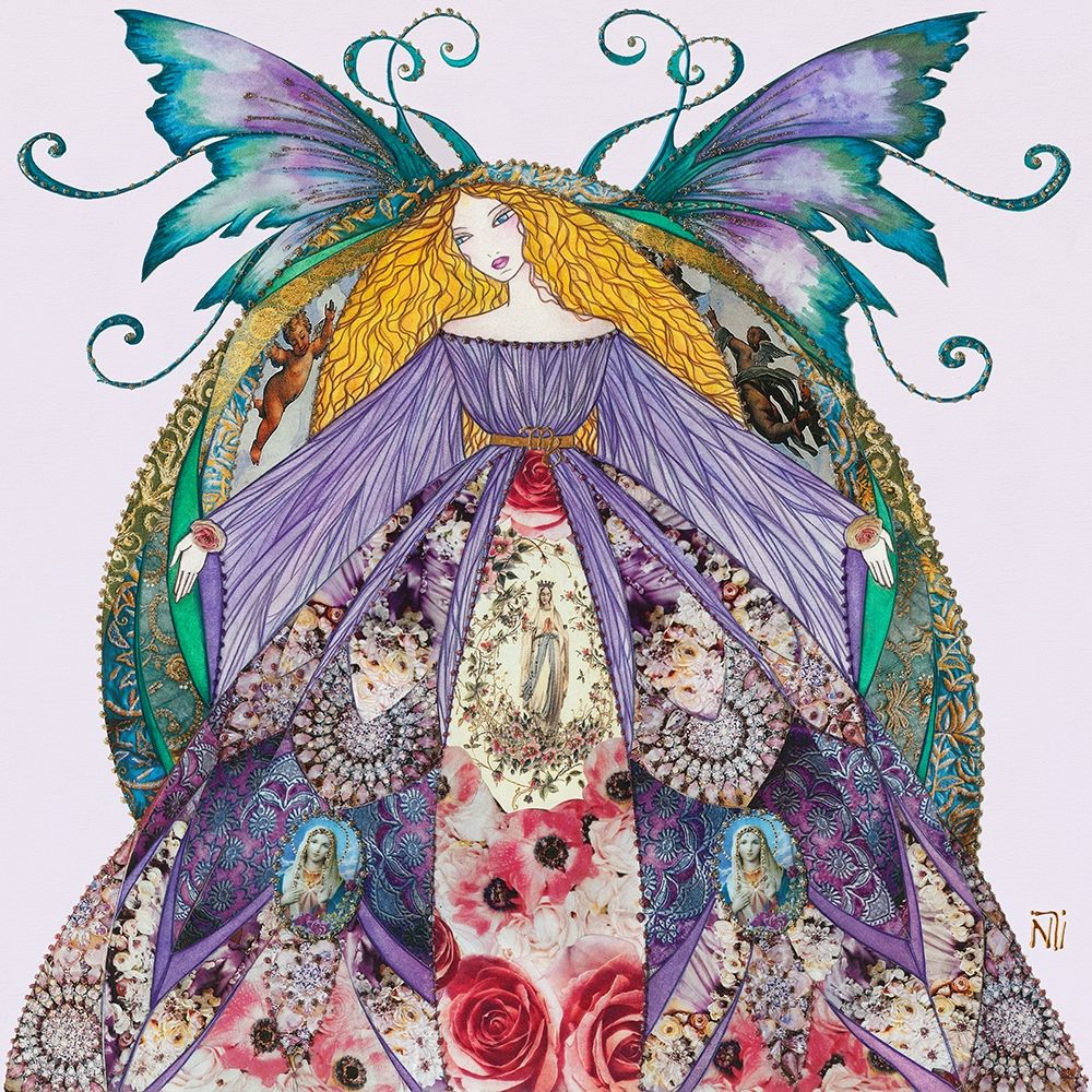 Fee de la Vierge art print by Johara for $57.95 CAD