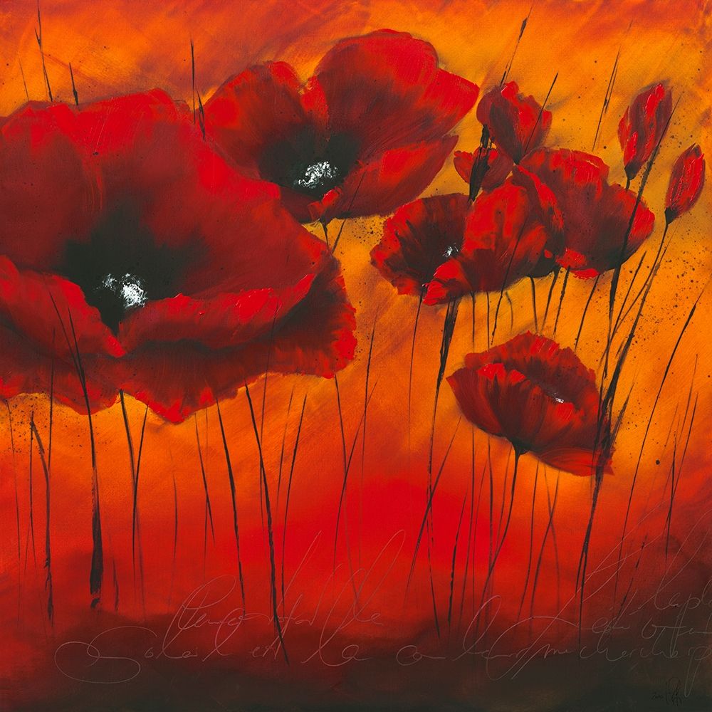 Quand l amour fleurit II art print by Isabelle Zacher-Finet for $57.95 CAD