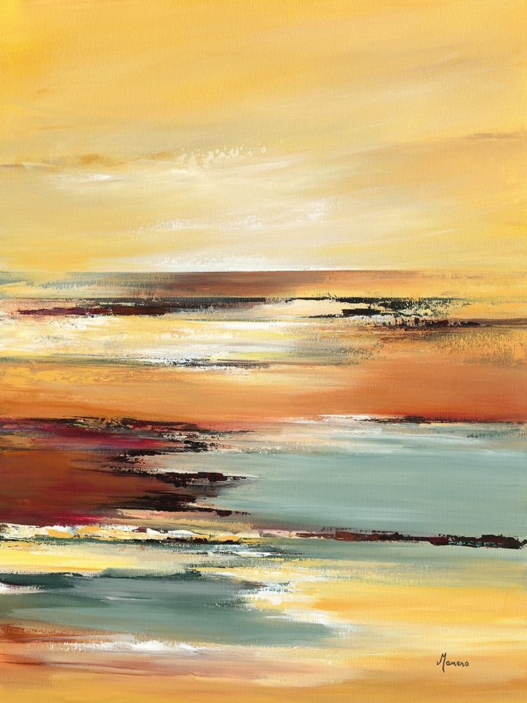 Horizon sur l etang I art print by Annie Manero for $57.95 CAD