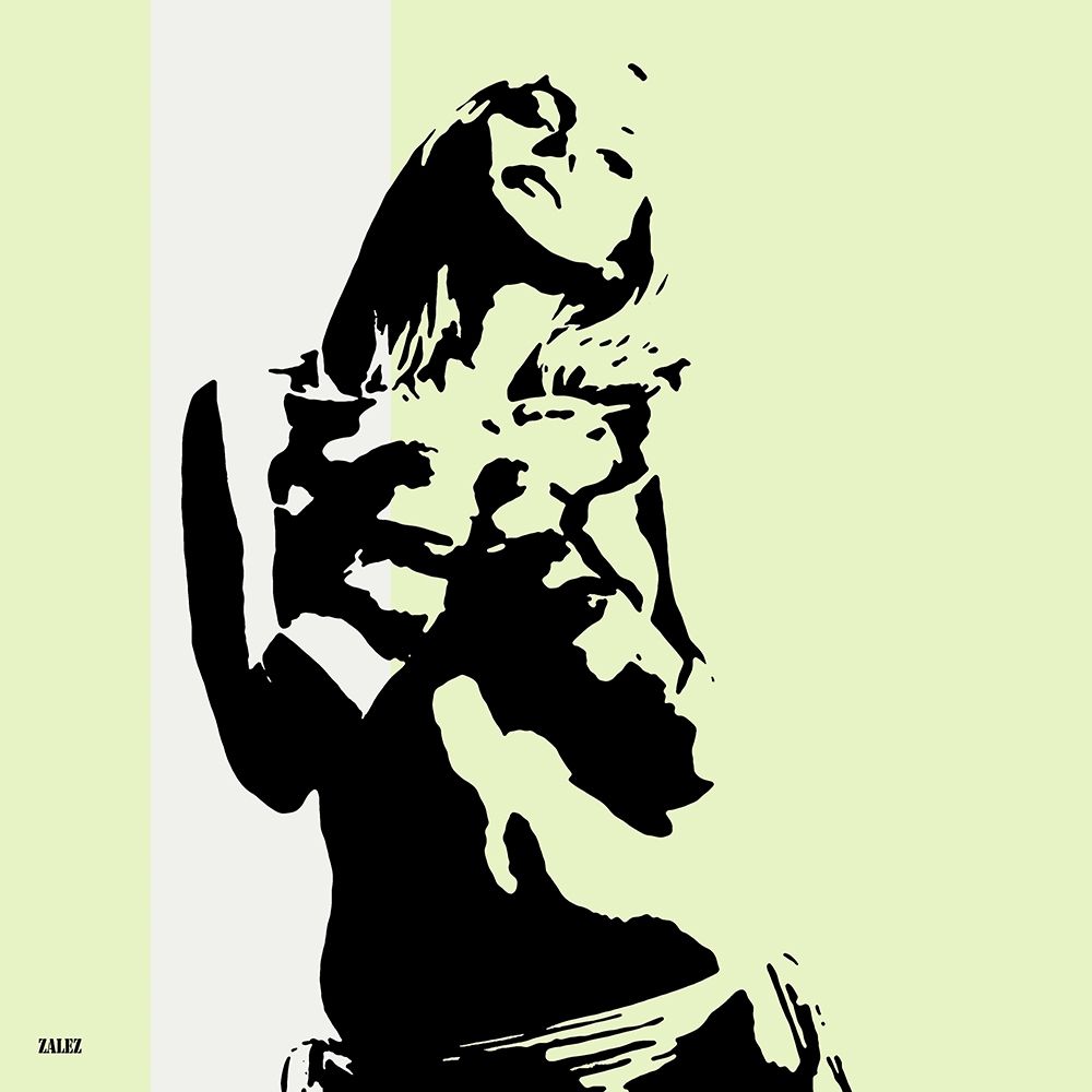 Think art print by Zalez for $57.95 CAD