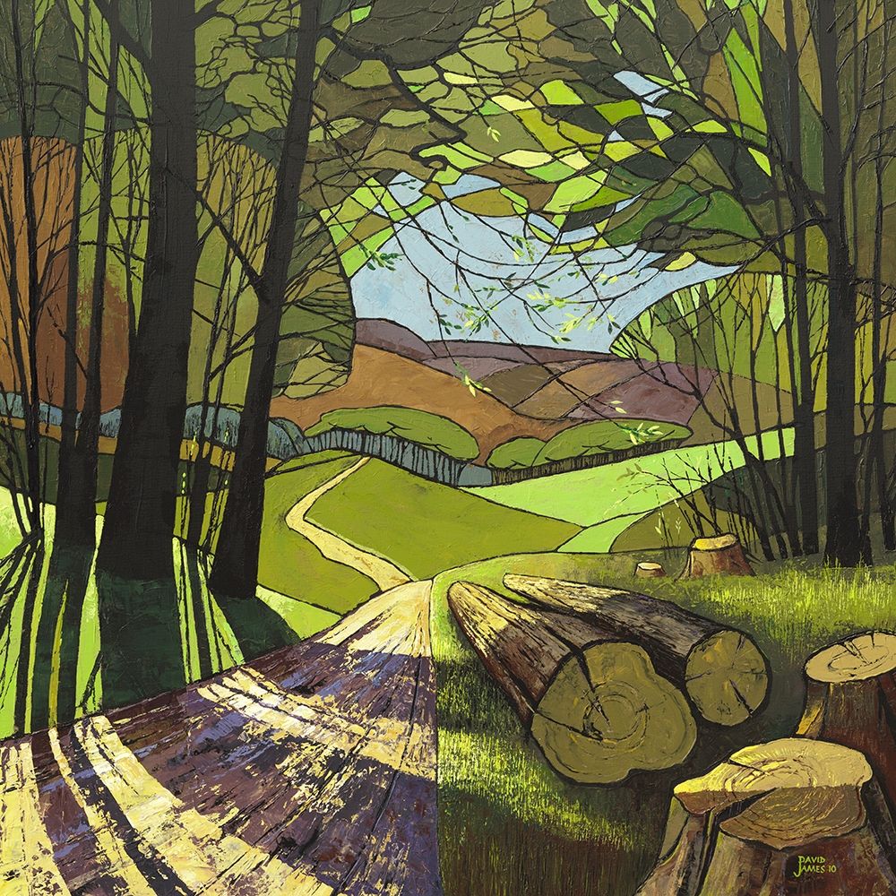 Spring Sunshine art print by David James for $57.95 CAD