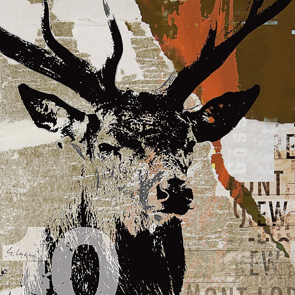 Rotwild I art print by Gery Luger for $57.95 CAD