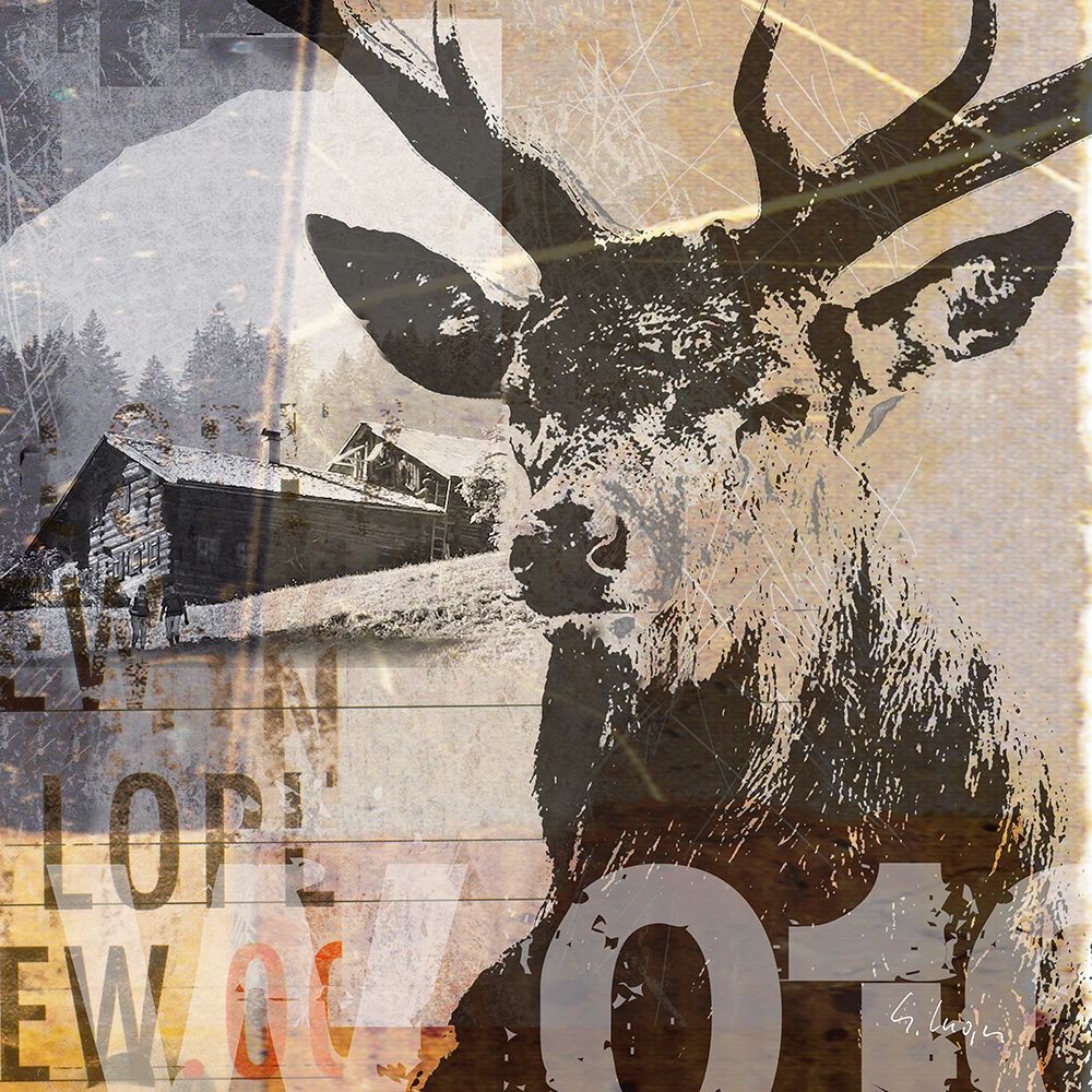 Rotwild II art print by Gery Luger for $57.95 CAD