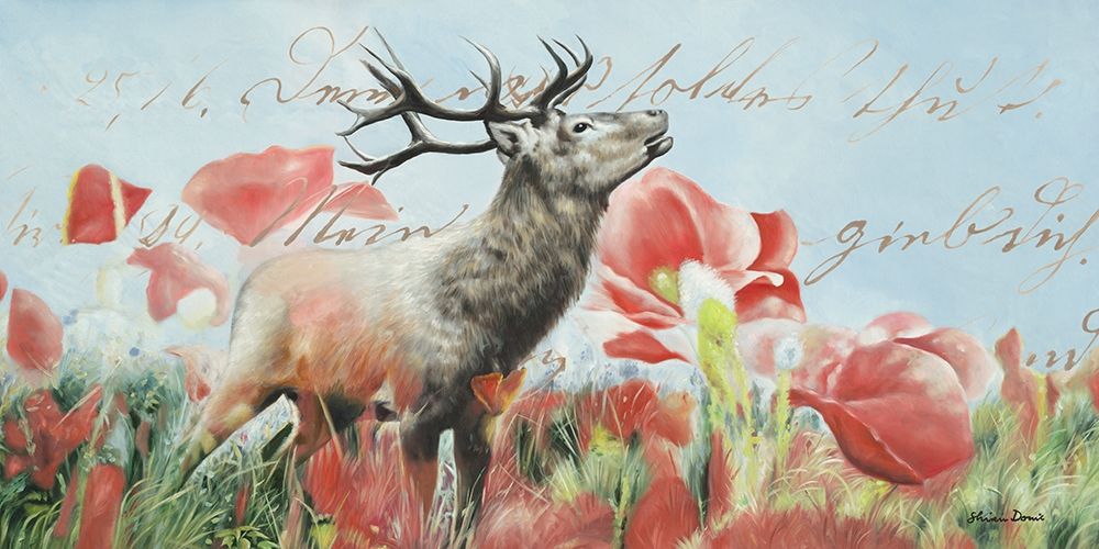 Hirsch I art print by Shirin Donia for $57.95 CAD