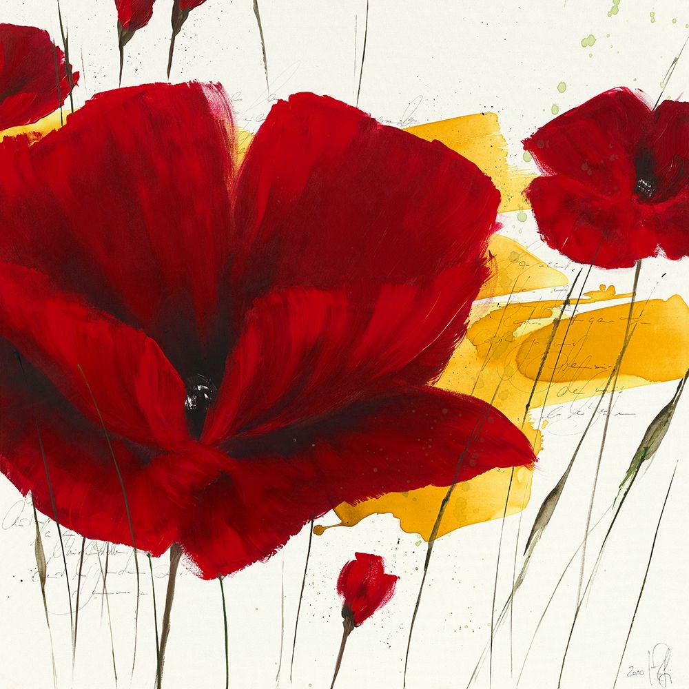 Liberte fleurie II art print by Isabelle Zacher-Finet for $57.95 CAD
