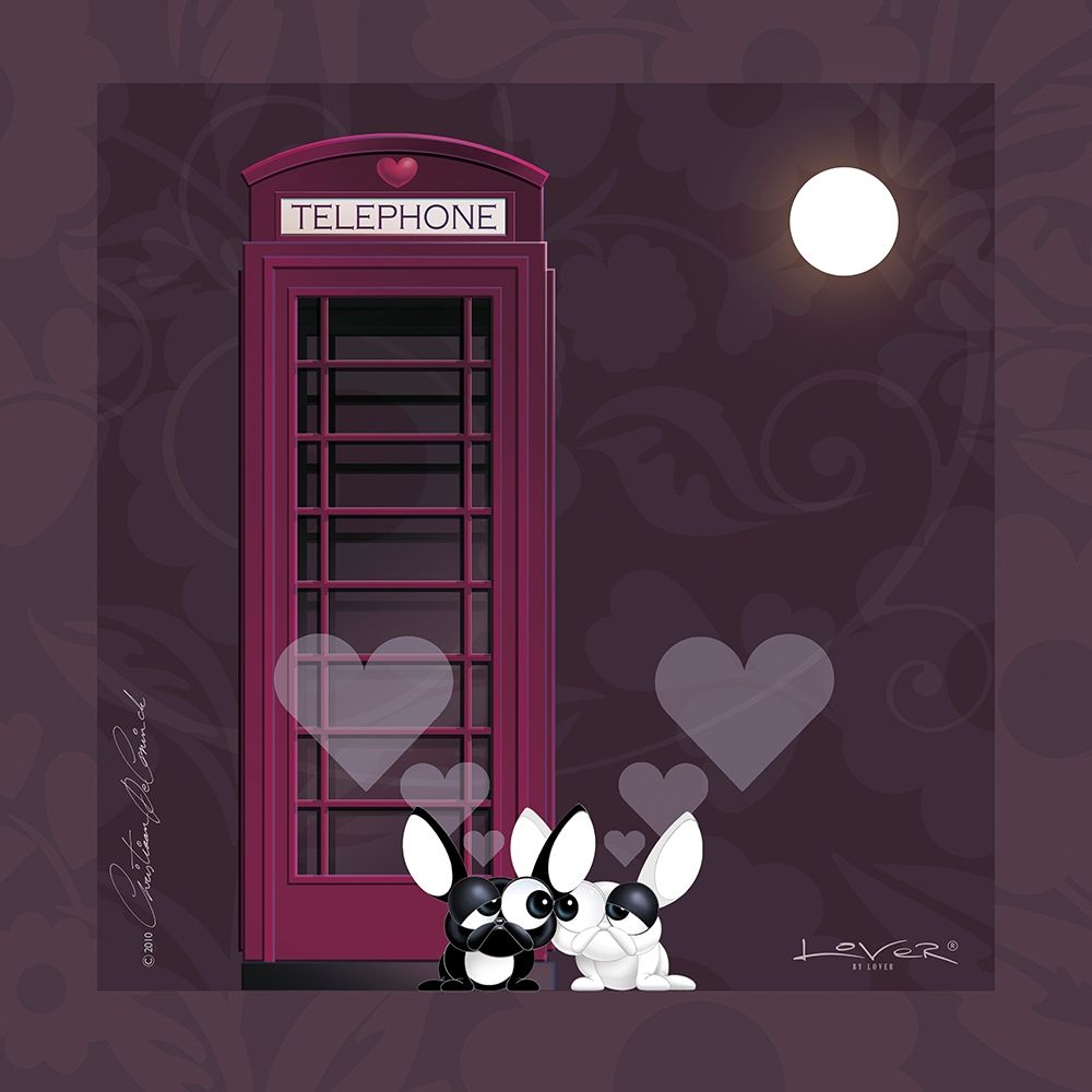 Lover by Lover - London by Night art print by Christiaan De Coninck for $57.95 CAD