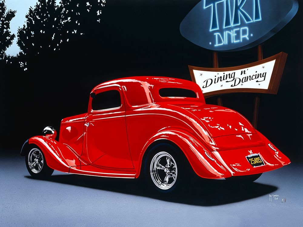 Tiki Diner art print by Guy Tempier for $57.95 CAD