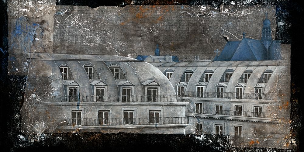Facade I art print by Virginie Cadoret for $57.95 CAD