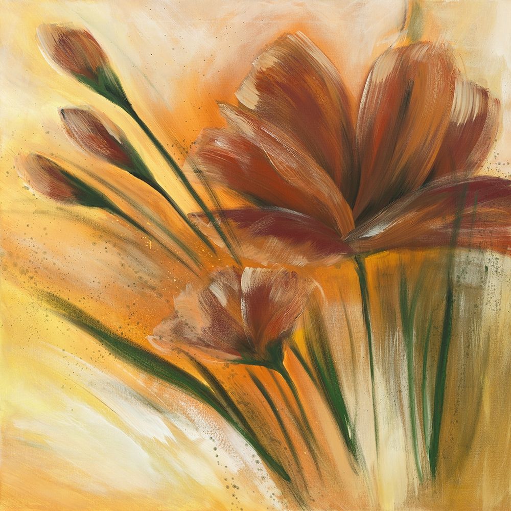 Fleur brune II art print by Isabelle Zacher-Finet for $57.95 CAD