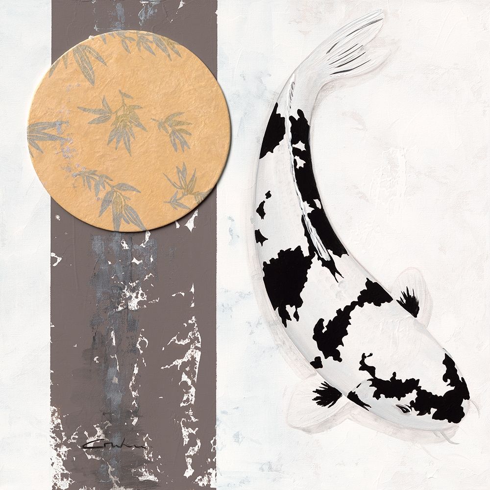 Koi Creme Spot I art print by Nicole Gruhn for $57.95 CAD