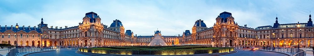 Paris Louvre art print by Rolf Fischer for $57.95 CAD