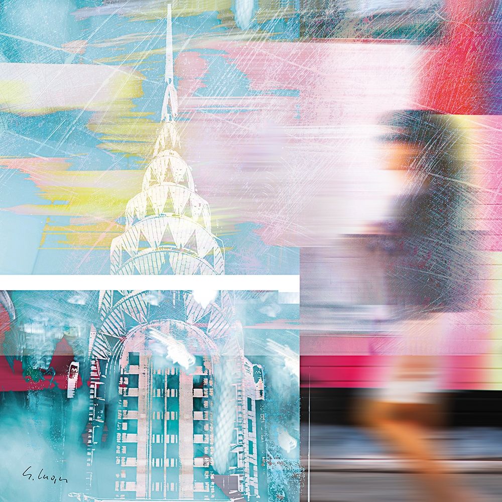 NY City Walk art print by Gery Luger for $57.95 CAD