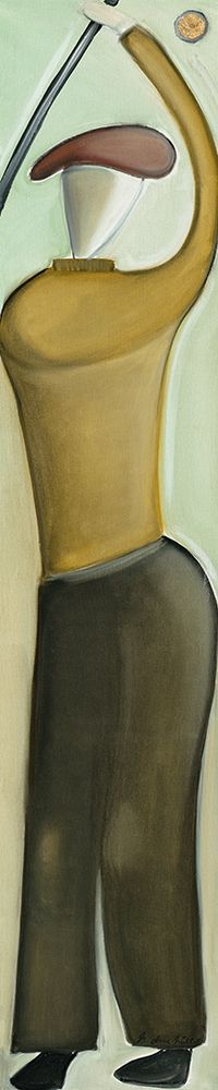 Golfer III art print by Monika Arns-Muller for $57.95 CAD