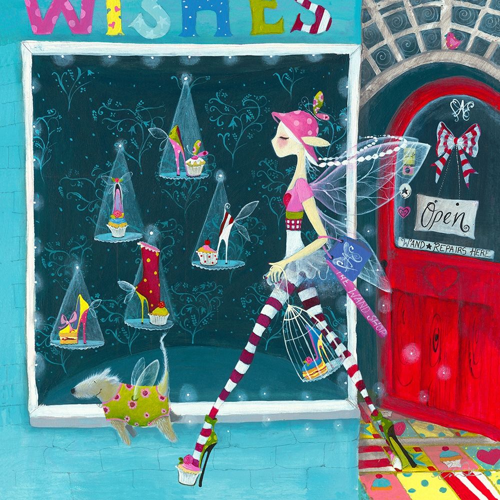 The Shoe Shop art print by Lorrie McFaul for $57.95 CAD