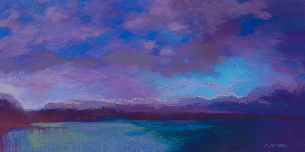 Grand Baie nuit III art print by Ewa Mazur-Devaux for $57.95 CAD