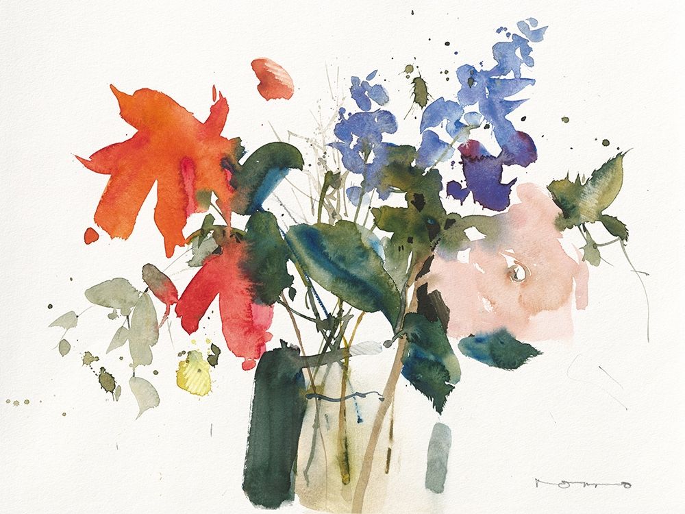 Gartenstrauss art print by ROMO-Rolf Morschhauser for $57.95 CAD