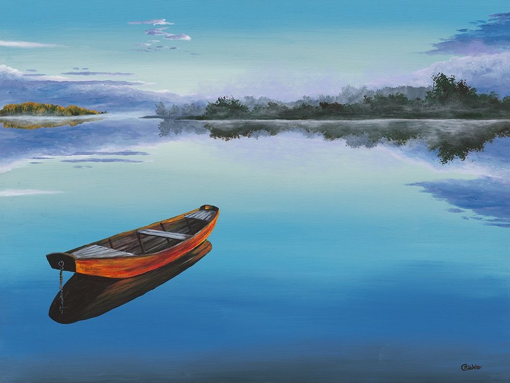 Ruhe am Morgen art print by Cornelia Richter for $57.95 CAD