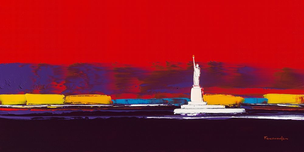 New York I art print by Guy Fontdeville for $57.95 CAD