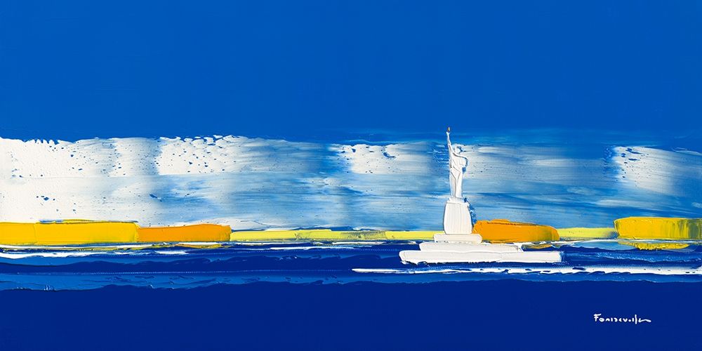 New York II art print by Guy Fontdeville for $57.95 CAD