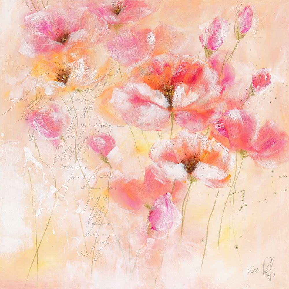 Le jardin d Amelie I art print by Isabelle Zacher-Finet for $57.95 CAD