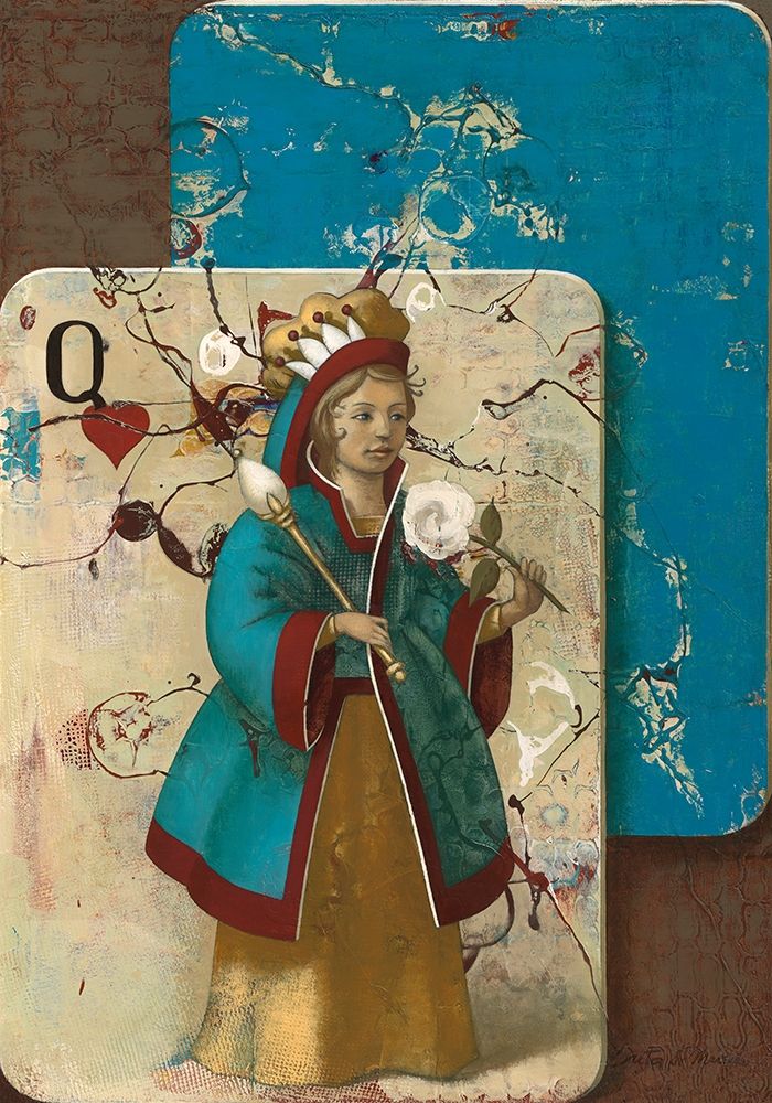 Queen of Hearts art print by Juta and Mareks for $57.95 CAD