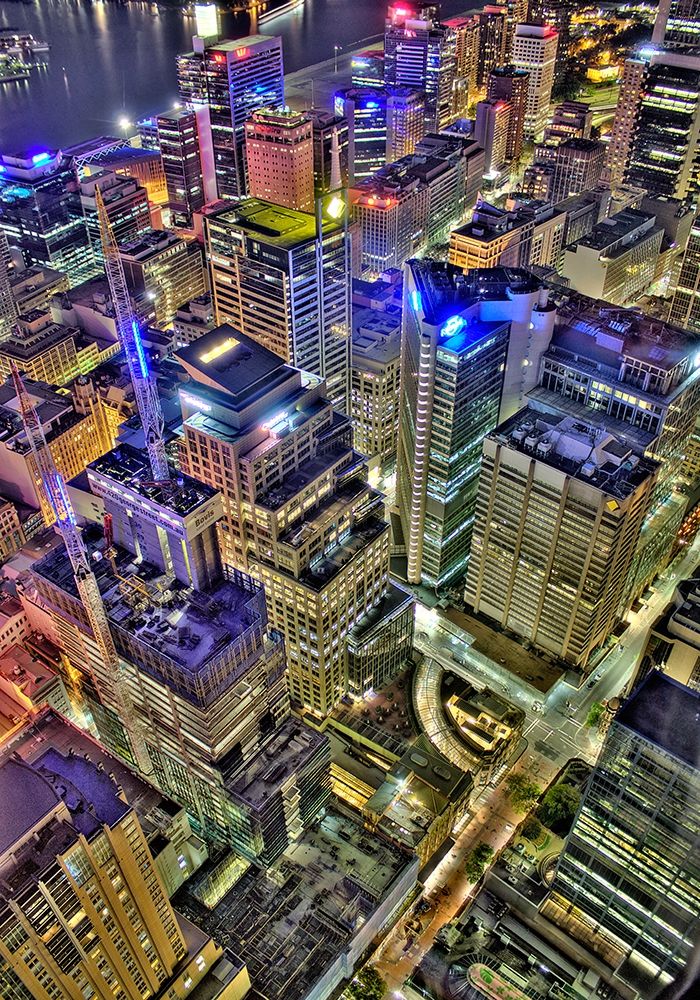 Sydney s Skyline art print by Aurelien Terrible for $57.95 CAD