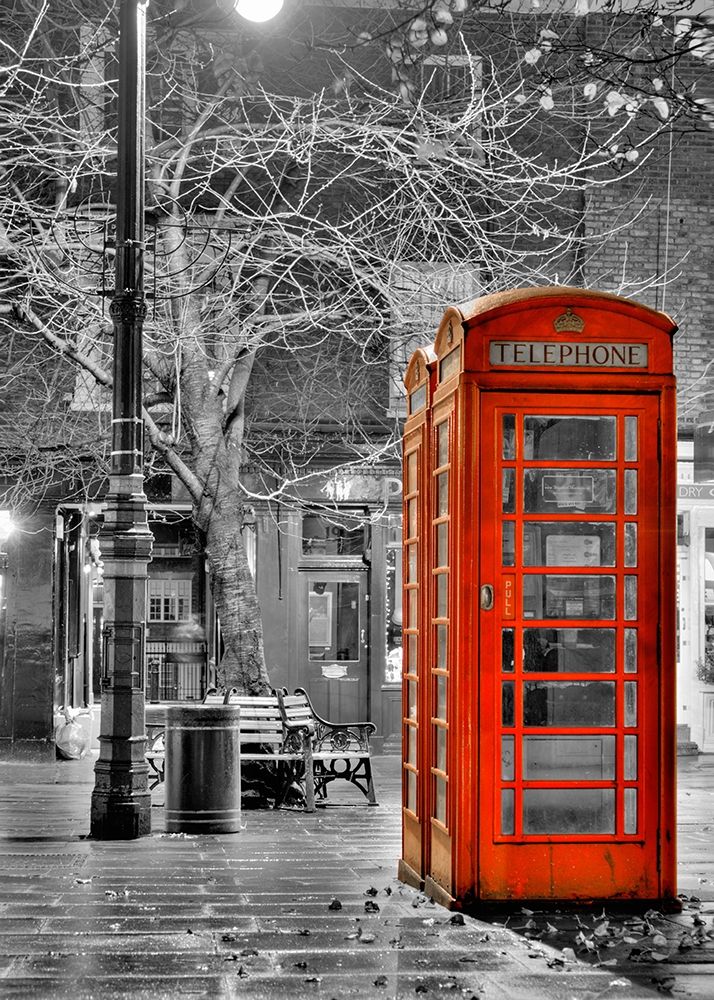 London Phone art print by Aurelien Terrible for $57.95 CAD
