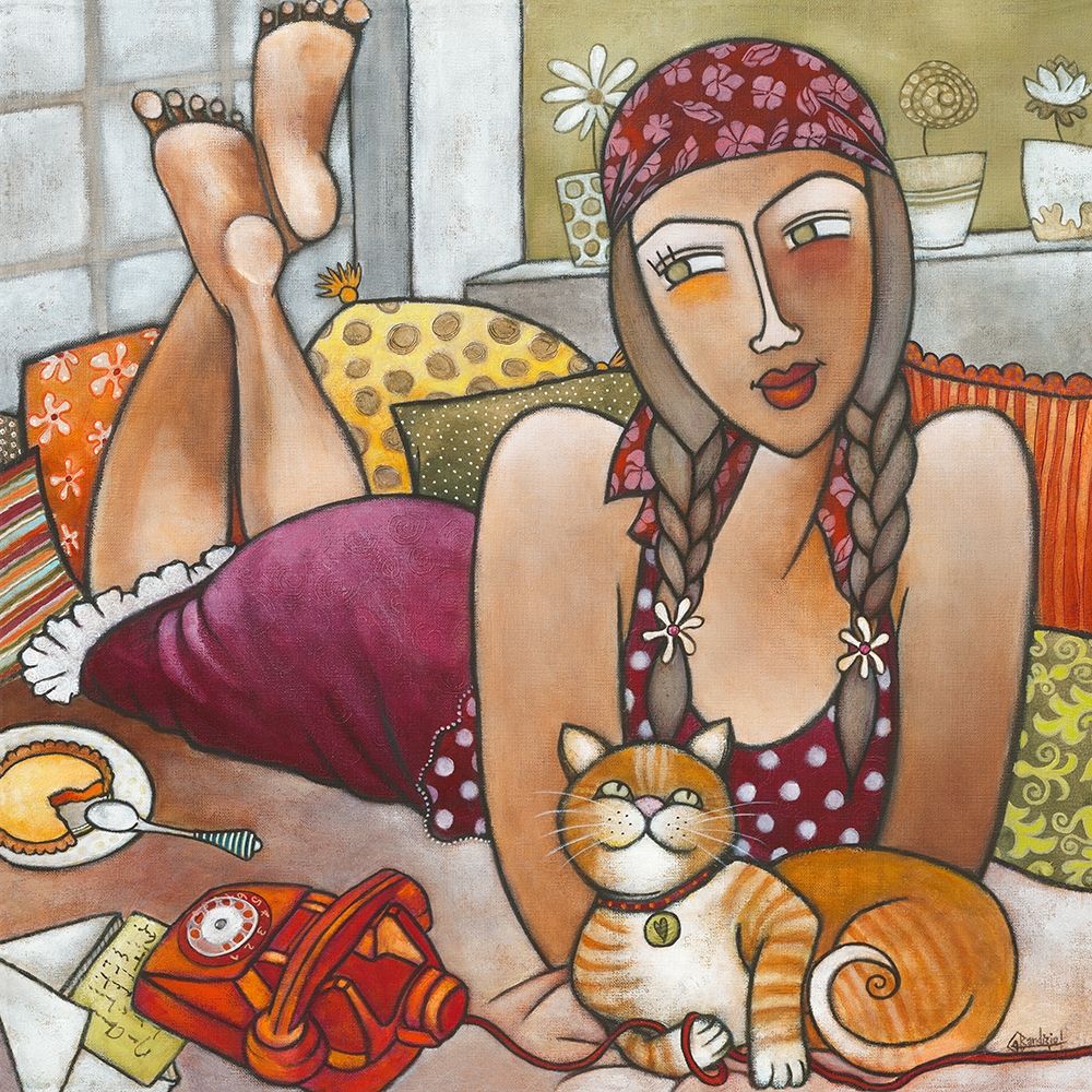 Elsa attend Enzo art print by Geraldine Bandiziol for $57.95 CAD