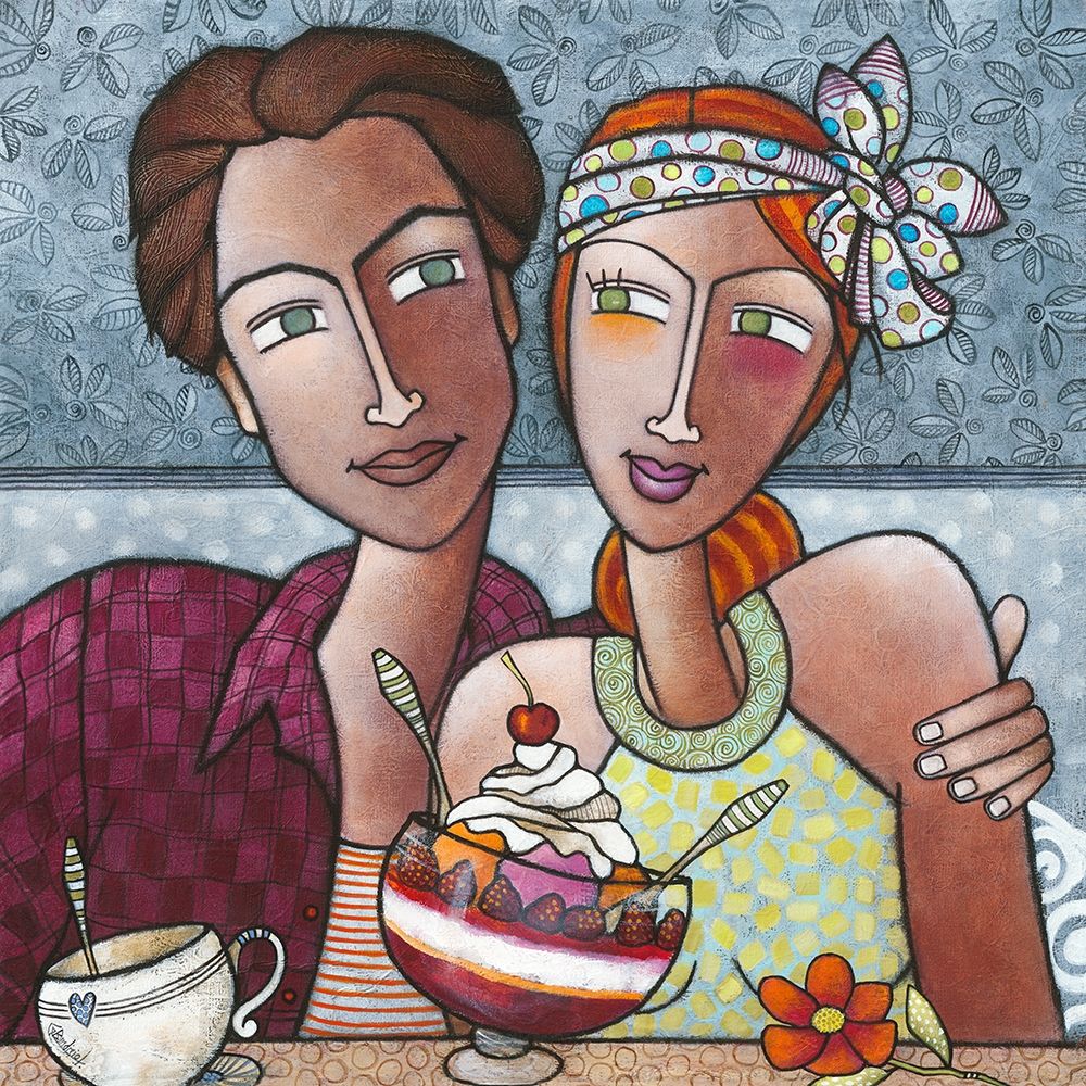 La cerise sur le gateau art print by Geraldine Bandiziol for $57.95 CAD