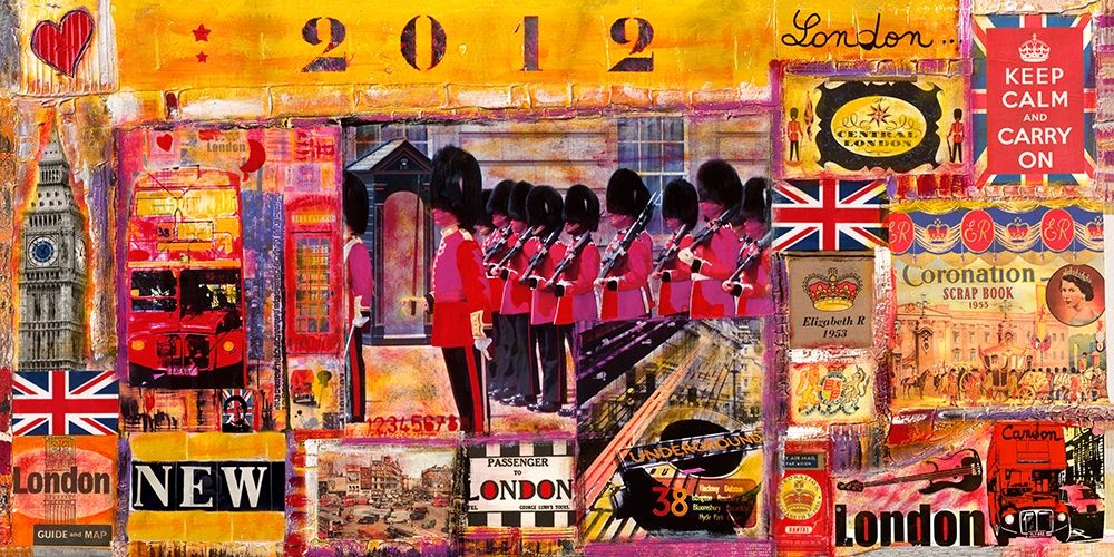 London 2012 art print by Frederick Candon for $57.95 CAD