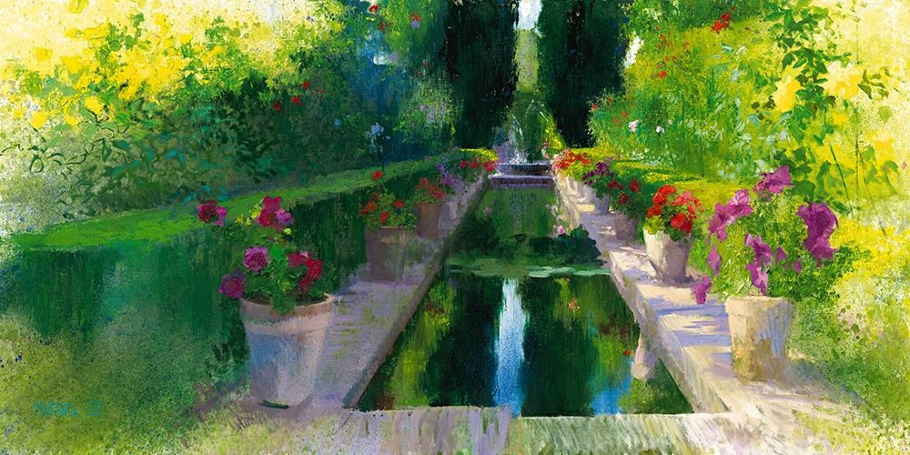 Granada II art print by Angeles Cereceda Martinez for $57.95 CAD