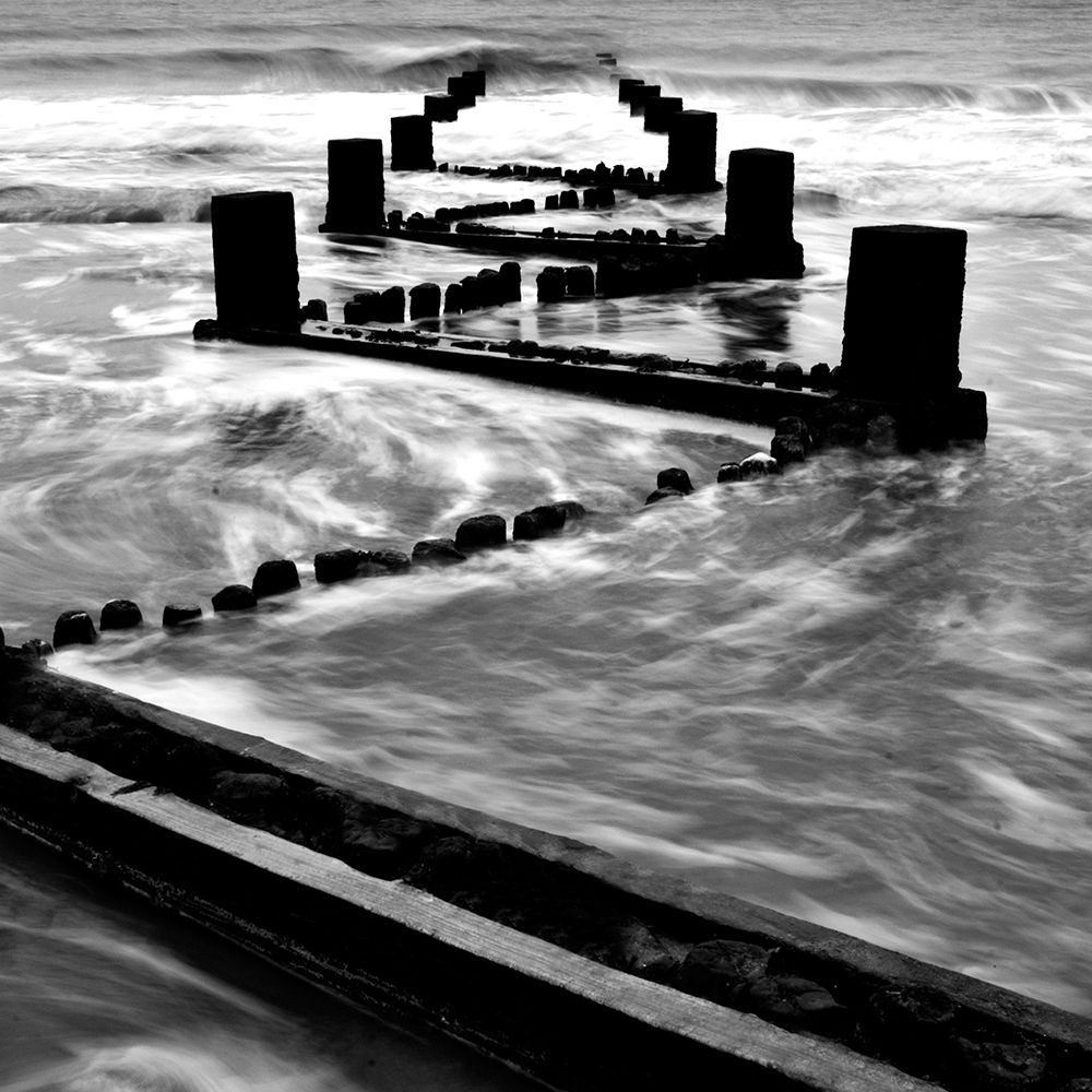 Sea Defences l art print by Tom Lambert for $57.95 CAD