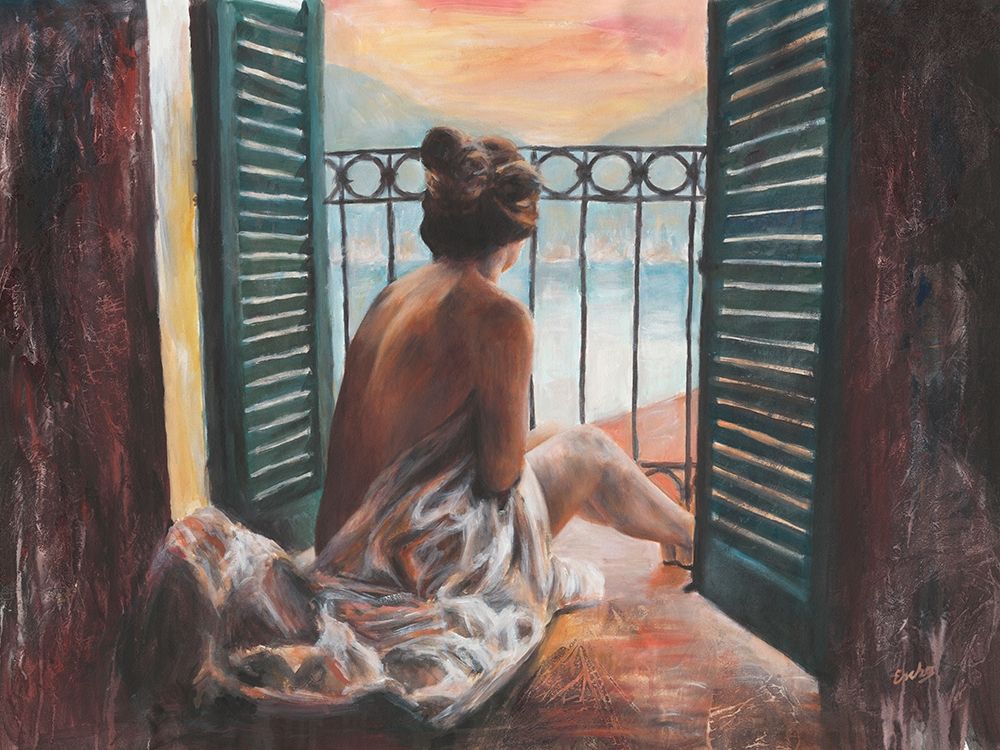 Vista lago I art print by Escha van den Bogerd for $57.95 CAD