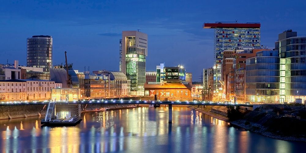 Medienhafen Dusseldorf art print by Rolf Fischer for $57.95 CAD