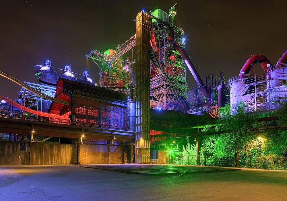 Landschaftspark Duisburg art print by Rolf Fischer for $57.95 CAD