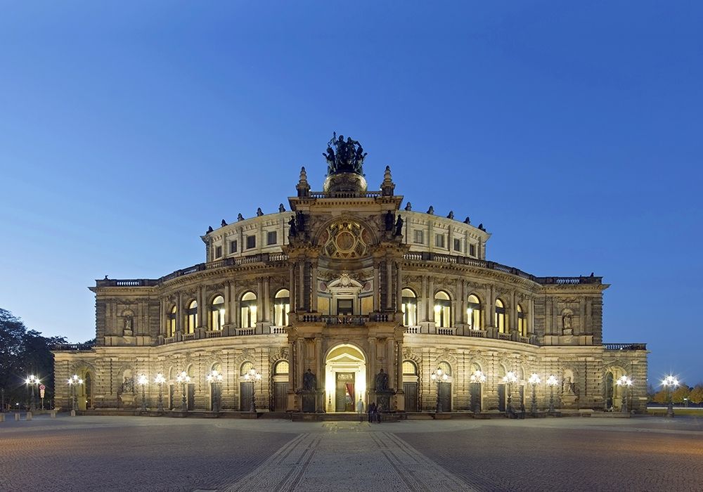 Semper Oper Dresden art print by Rolf Fischer for $57.95 CAD