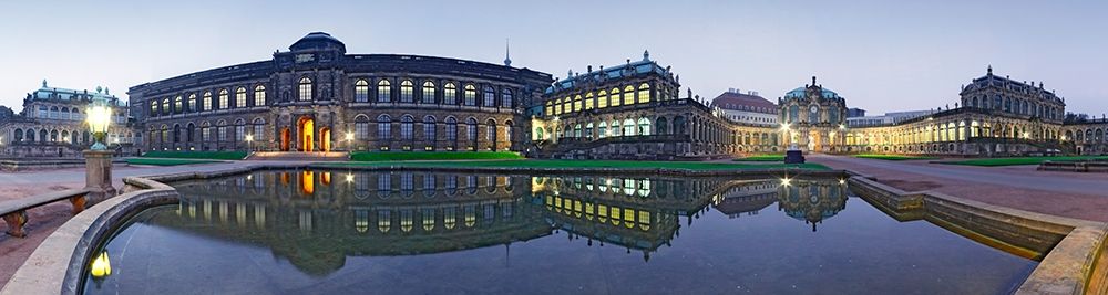 Zwinger Dresden Abendstimmung art print by Rolf Fischer for $57.95 CAD