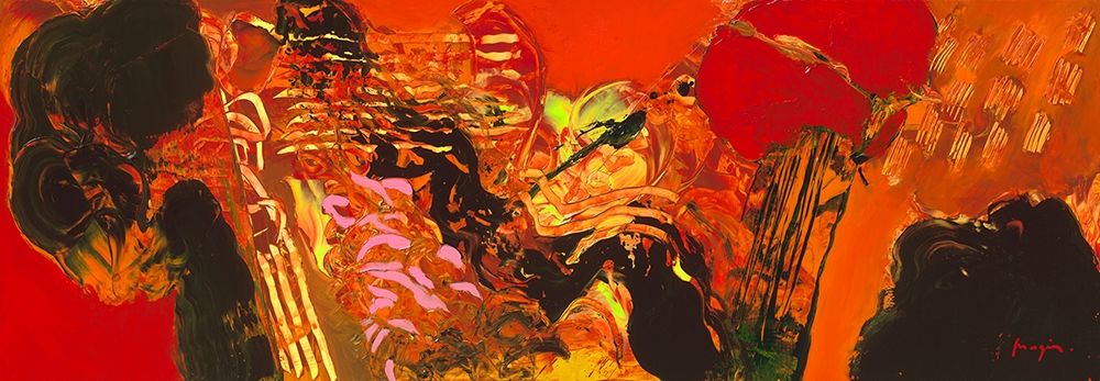 Variations abstraites XXII art print by Pascal Magis for $57.95 CAD