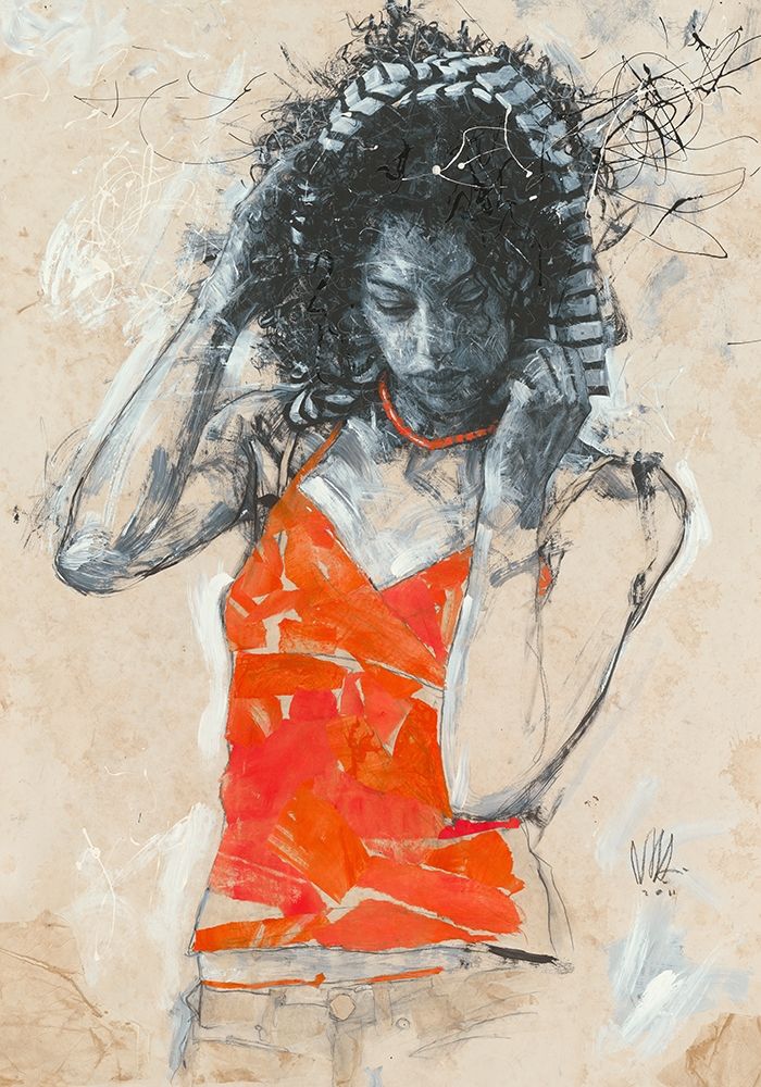 Making a Turban art print by Massimiliano Longo for $57.95 CAD