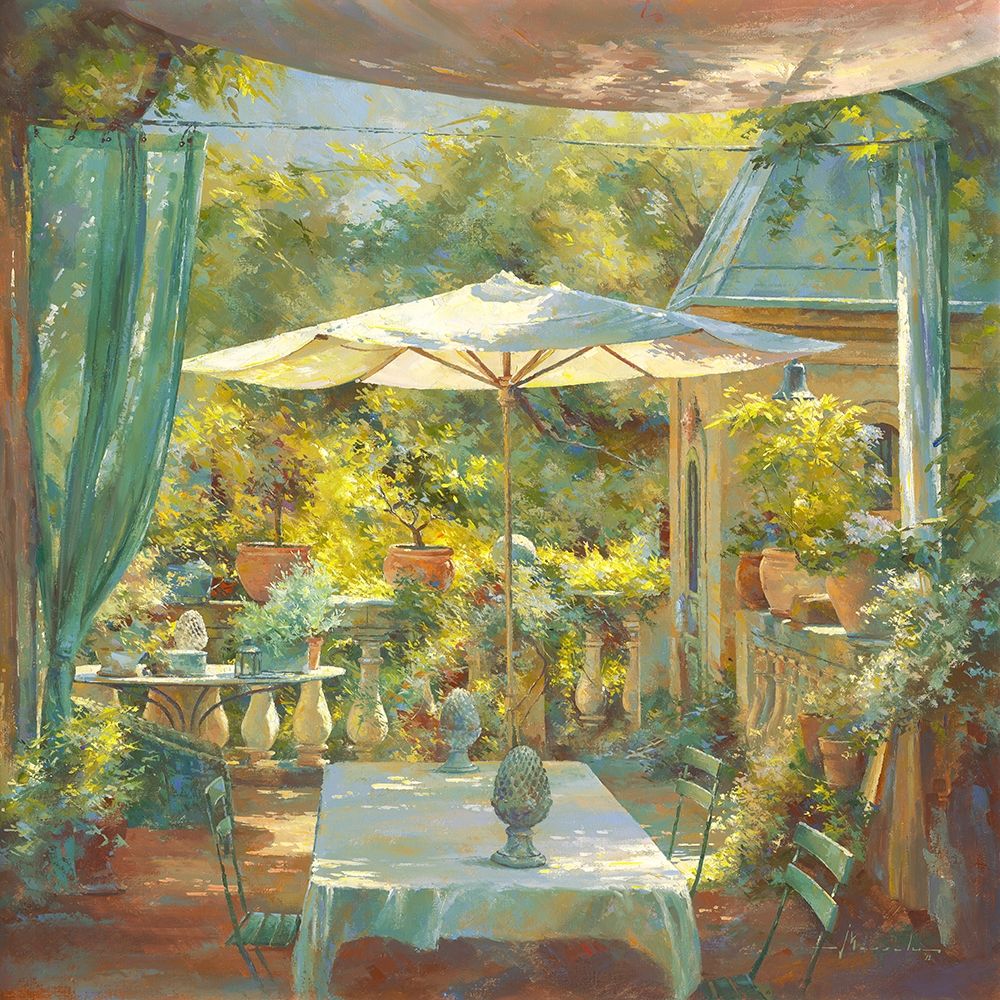 Bon vivre a Lourmarin art print by Johan Messely for $57.95 CAD