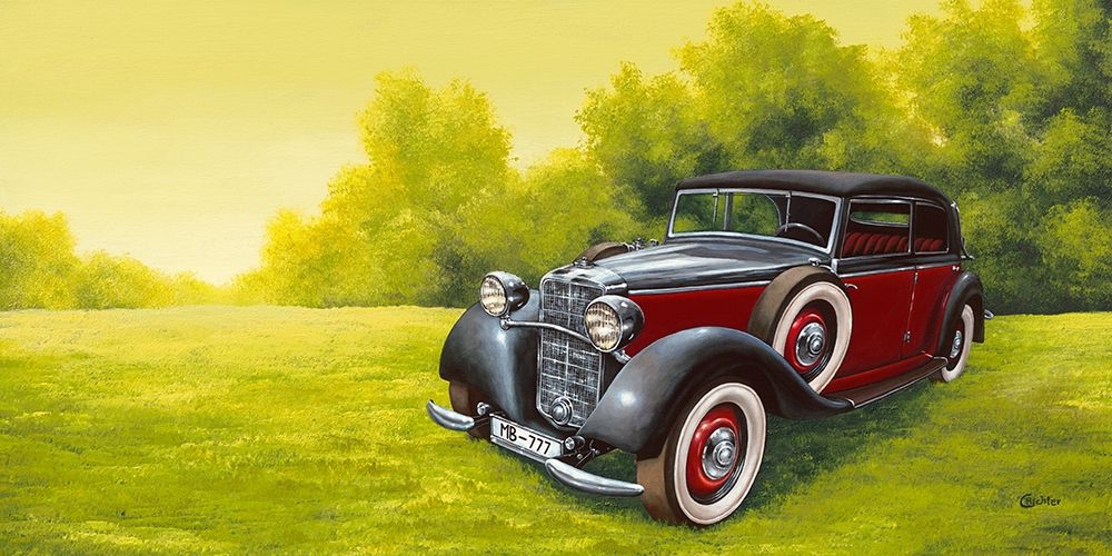 Oldtimer MB-777 art print by Cornelia Richter for $57.95 CAD